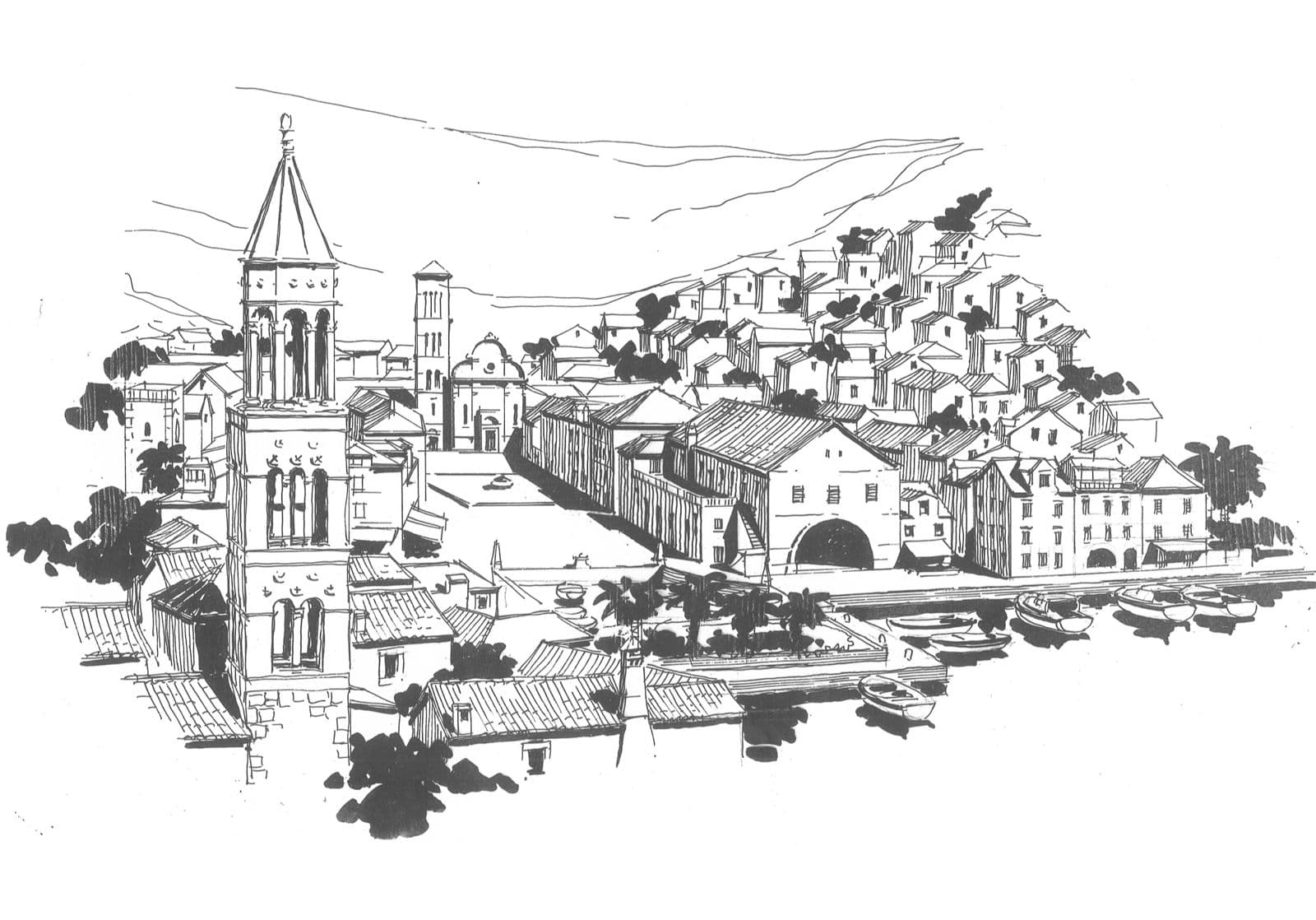 View from St. Mark Graphic
